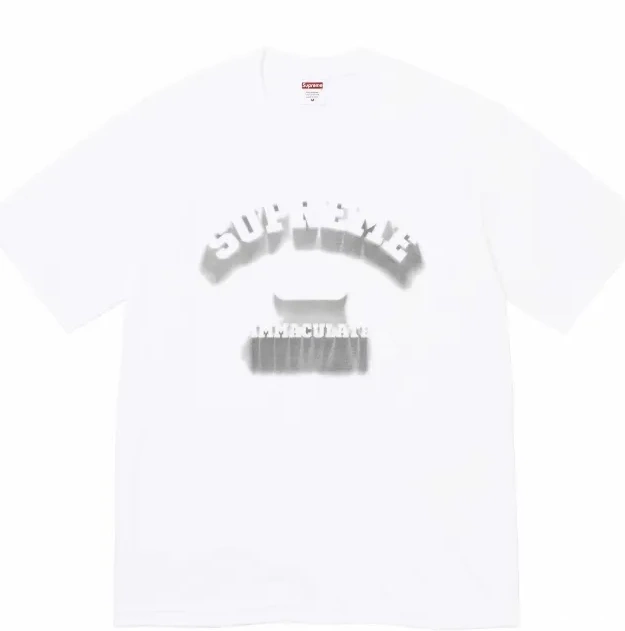 Short and Shadow XL Tee Shadow White L M Logo T-shirt 3D Black S 24SS sleeved 0829